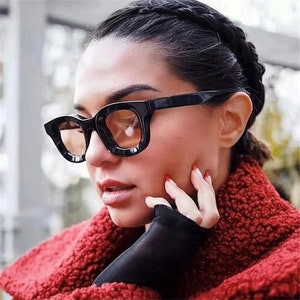Color Tinted Lens Sunglasses 80&#39;s 90&#39;s Retro Festival Music Aviator Round