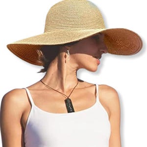 Stroh Floppy Hut Kappe Sommer Sonne Bachelorette Braut Party Packbare Rohlinge