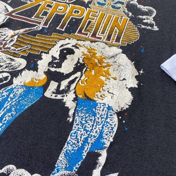 Vintage 3/4 Sleeve Led Zeppelin Raglan Baseball T Sh… - Gem