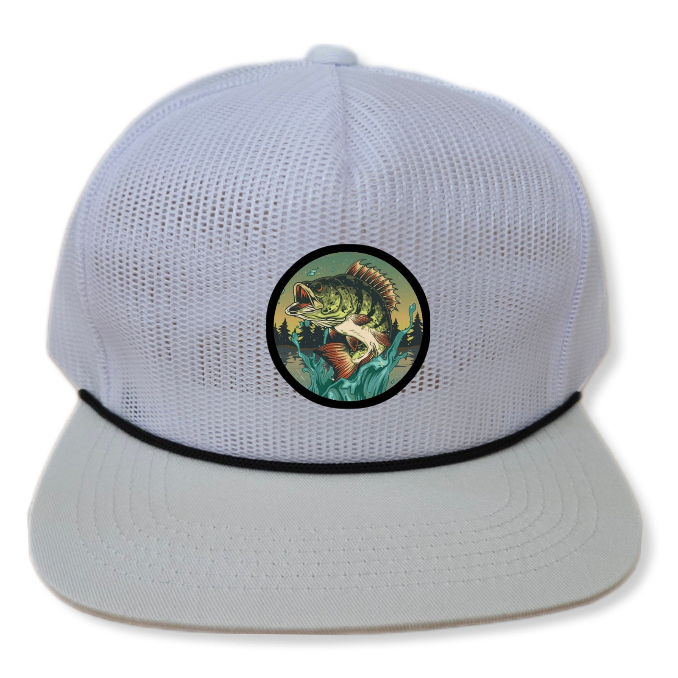 Cappello da camionista snapback in rete solida per basso, berretto da pesca estivo traspirante - Italia Cappello da camionista snapback in rete solida per basso, berretto da pesca estivo traspirante - Italia