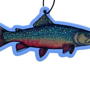 Duck Car Air Freshener Hunting Christmas Stocking Stuffer Dove Turkey Trout Fishing Pheasant Call Shotgun Walleye Bass Fly Pointer Camo Brook Trout