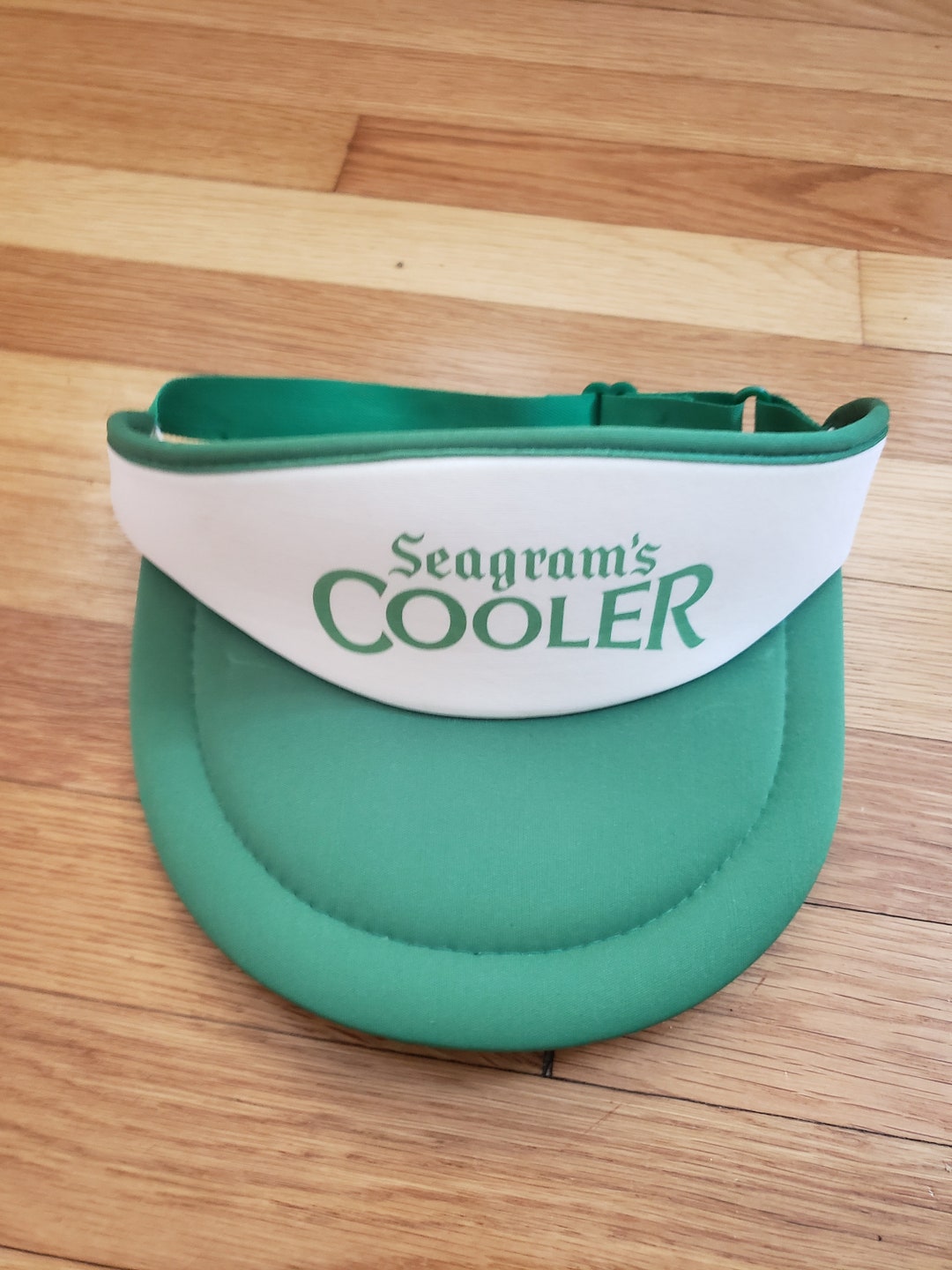 Vintage Seagram's Cooler Foam Visor Hat Cap Summer Party Etsy