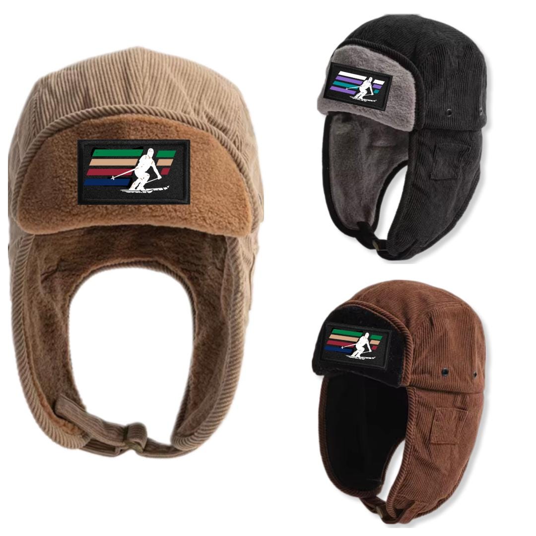 Corduroy Trapper Hat - Etsy