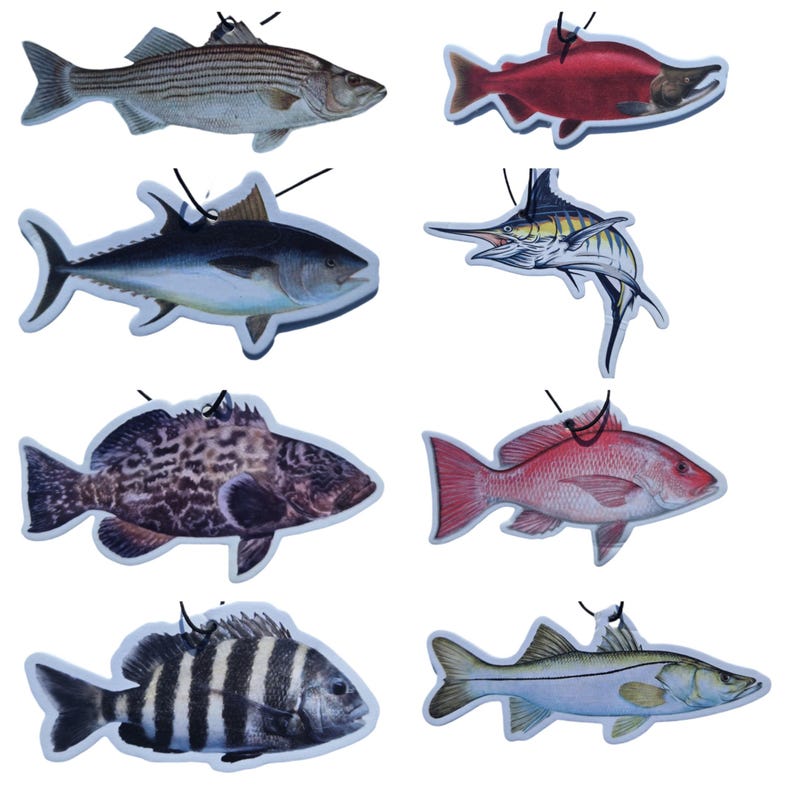 Duck Car Air Freshener Hunting Christmas Stocking Stuffer Dove Turkey Trout Fishing Pheasant Call Shotgun Walleye Bass Fly Pointer Camo image 2