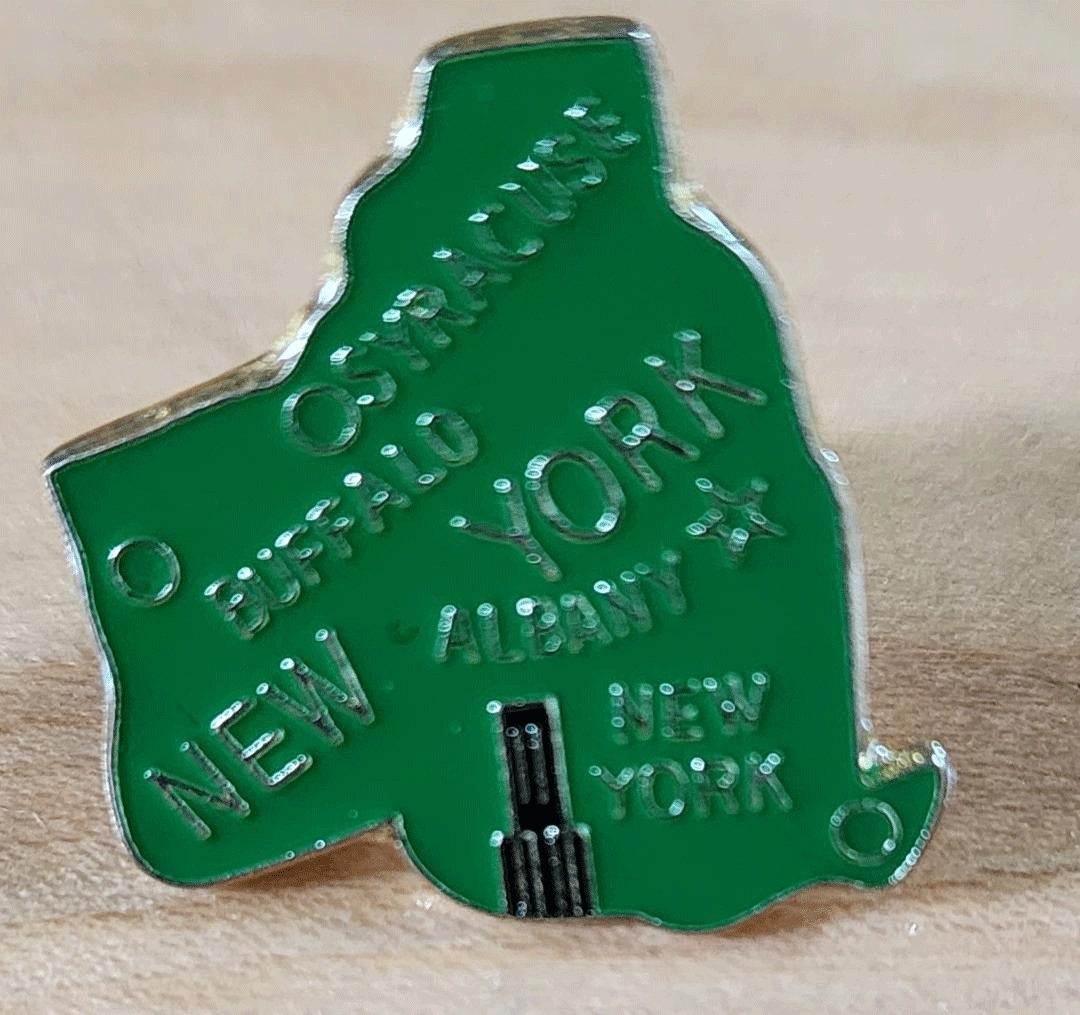 Vintage State Enamel Lapel Pin Pinback Hat Cap Pins