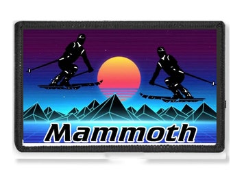 Rétro années 80, 90, ski, patch, chapeau, veste, snowboard, skieur, grille, vaporwave, laser