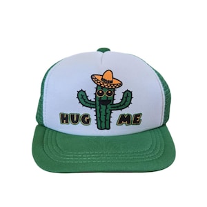 Toddler Hug Me Cactus Snapback Trucker Hat Cap Children