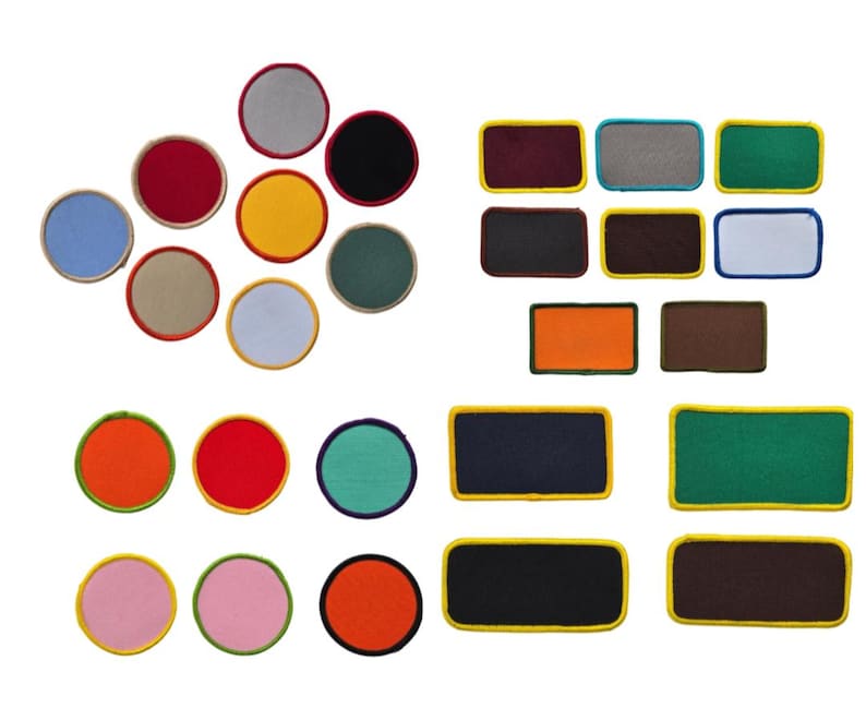 Blank Iron on Patch Hat Jacket Blanks Embroidery Sublimation Patches - Etsy