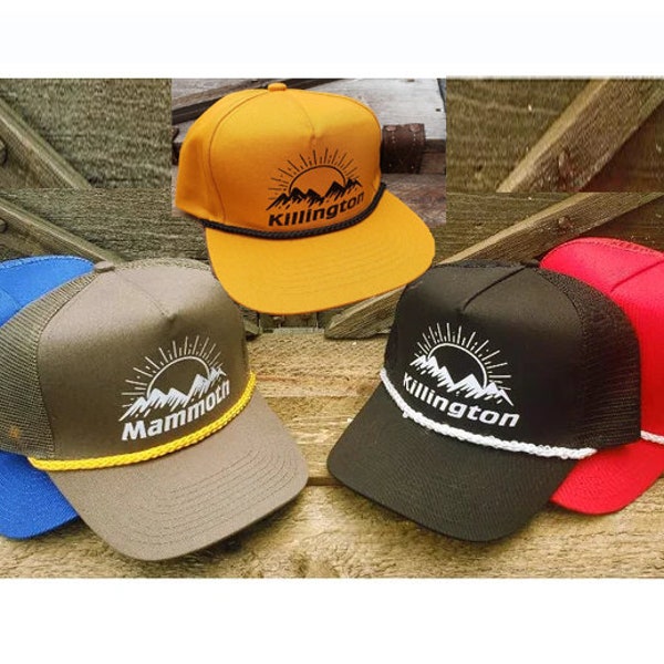 Custom Rope Hat Etsy