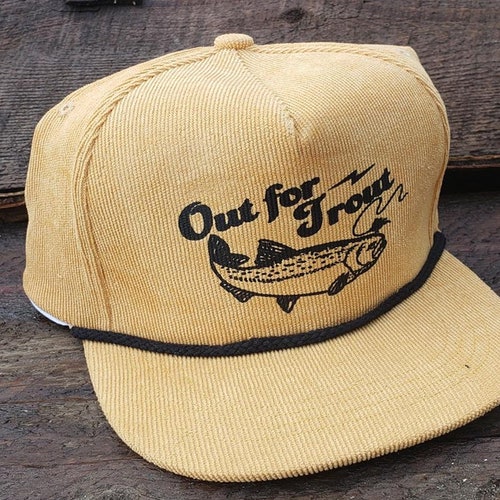 Out for Trout Fly Fishing Corduroy 