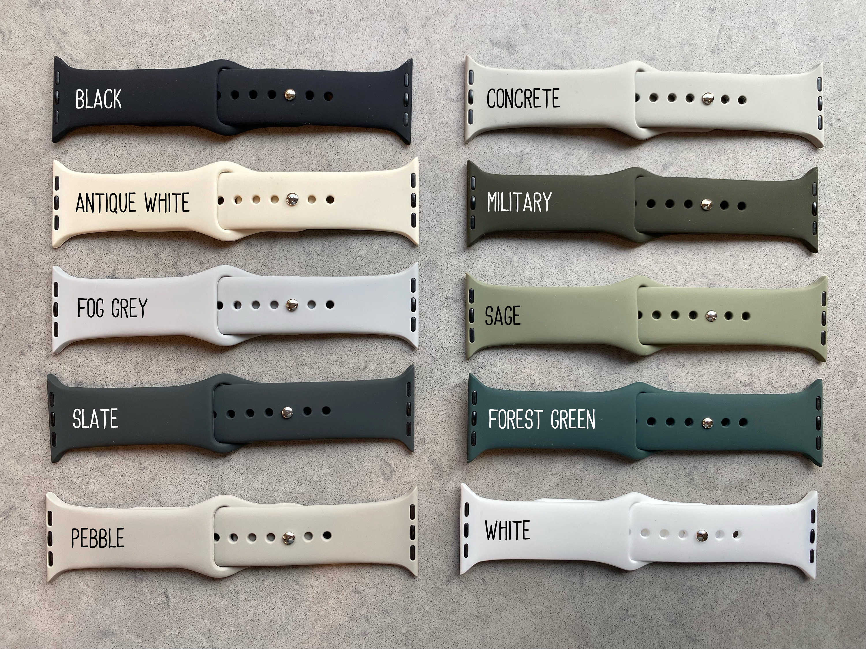Boxer Watch Band Silicone Laser Engraved, Apple Watch Compatible  38/40/41mm, 42/44/45mm, Series 1,2,3,4,5,6,7,8