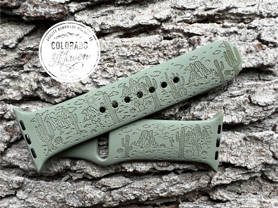 ColoradoMaven Southwest Boho Silicone Watch Band