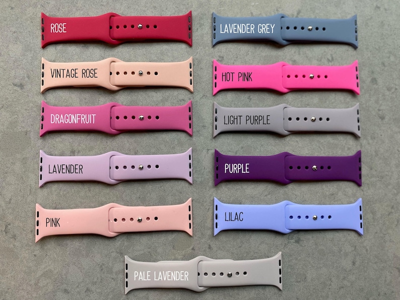 Veterinarian Silicone Watch Band Laser Engraved, Apple Watch Compatible Series 1-11, SE 1-3 & Ultra 1-3 bild 10