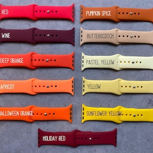 Dog Paw Print Silicone Watch Band Laser Engraved, Apple Watch Compatible Series 1-11, SE 1-3 & Ultra 1-3 image 9