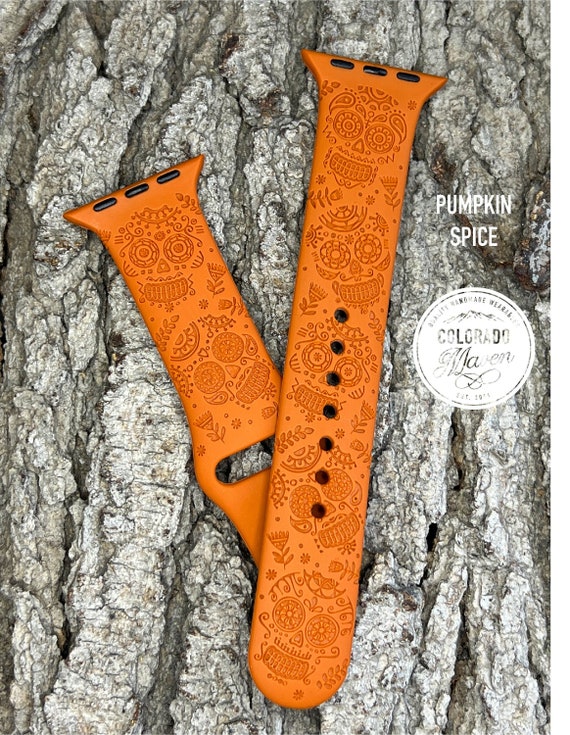 Sugar skull apple watch band best sale