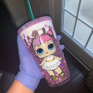 Starbucks Snowglobe Tumbler| Snowglobe Tumbler| Starbucks Tumbler| Starbucks Glitter Tumbler| 16 oz Starbucks Snowglobe