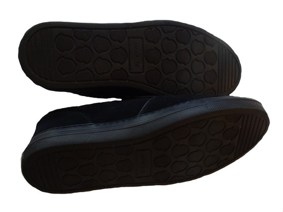 スリッポン MONCLER MONPULSE SLIPON LOW TOP SNEAKERS (4B00020M7094 999) Moncler Suede Slip-on Sneakers - Etsy