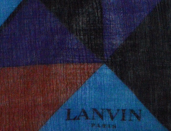 Lanvin Paris Large scarf - image 2