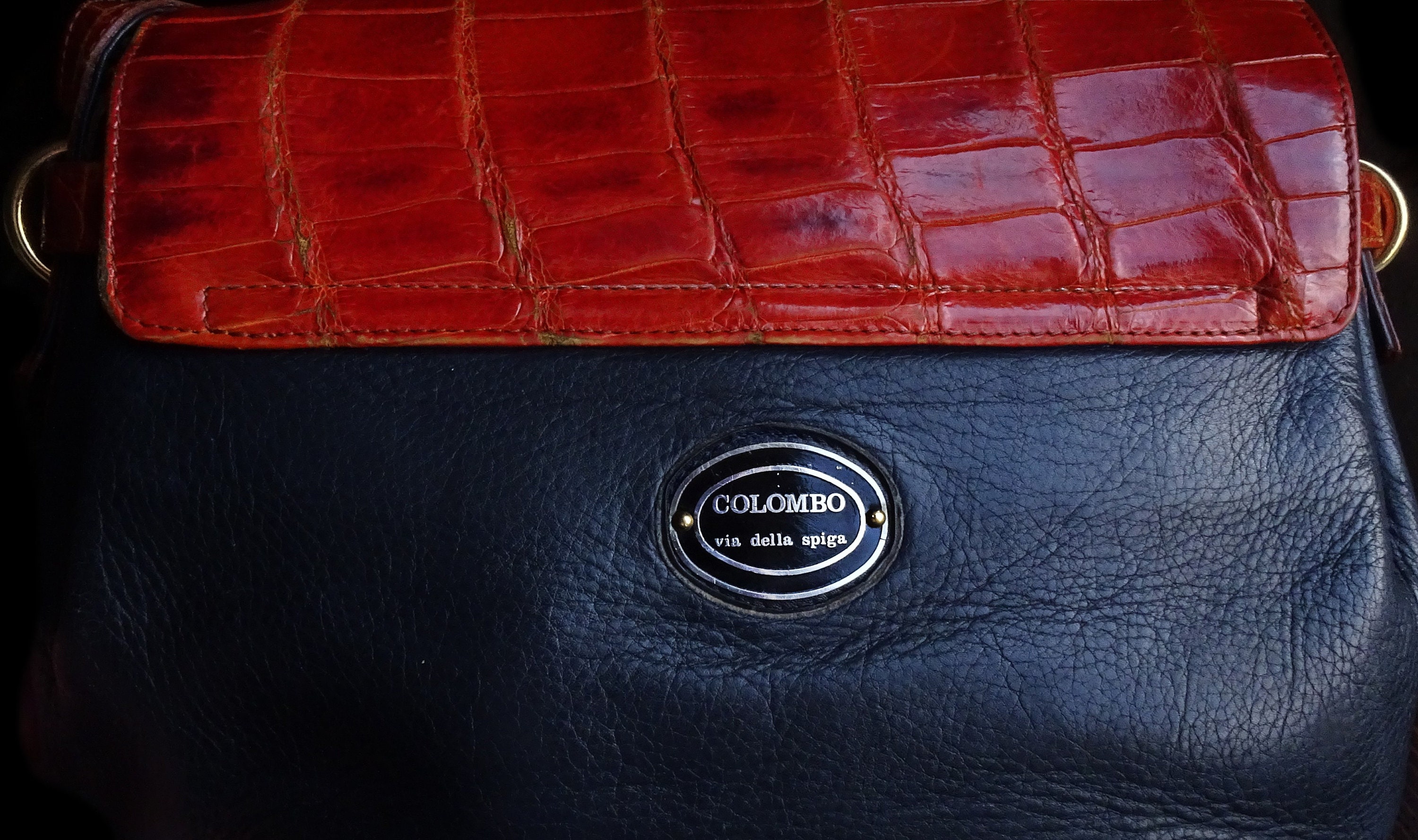 Colombo via Della Spiga Shoulder Bag Rare! - Etsy Colombo via Della Spiga Shoulder Bag Rare! - Etsy