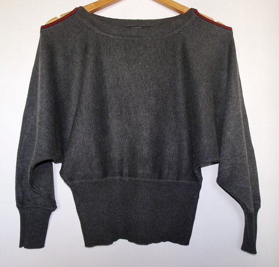 Gucci Vintage Web Stripe Cotton Sweater Rare Etsy UK