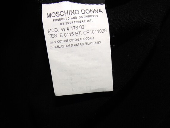Moschino Jeans Rare long sleeve tee - image 4