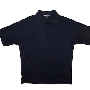 トップス Y-3 Adidas x Yohji Yamamoto Polo Shirt Koszulka polo Vintage Y-3 Adidas x Yohji Yamamoto Y2K