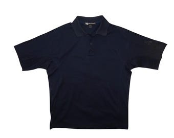 Vintage Y-3 Adidas X Yohji Yamamoto Polo Shirt Y2K Fit Vintage Y-3 Adidas X Yohji Yamamoto Polo Shirt Y2K Fit