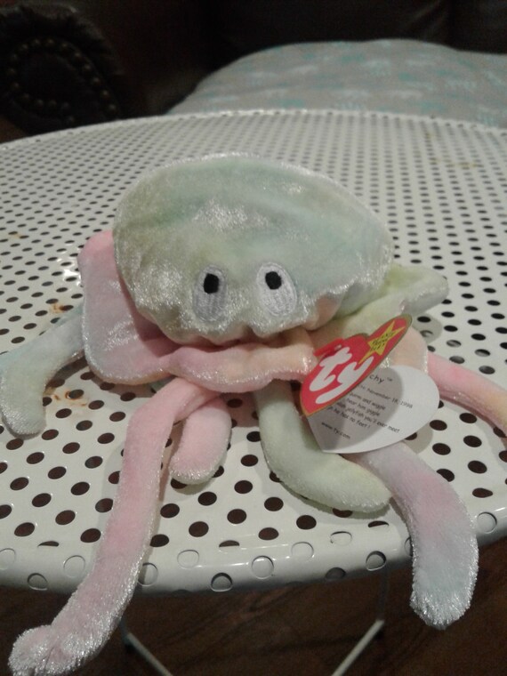 ty beanie babies goochy the jellyfish