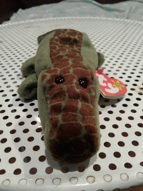 ally the alligator beanie baby