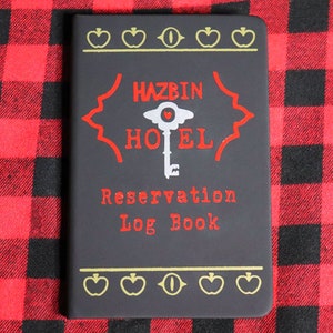 Hazbin Hotel Reservation Log Book | Hazbin Hotel Journal Notebook