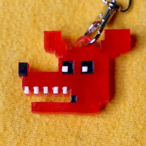 Foxy Outfit &#39;Michael Afton&#39; Keychain | Five Nights At Freddy&#39;s Charm