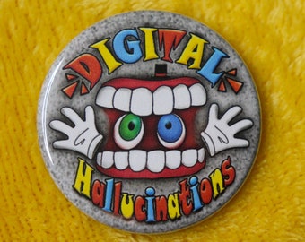 Digital Hallucinations Cain Pin | TADC Inspired Button