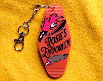 Rosies Emporium Charm | Hazbin Hotel Inspired Keychain