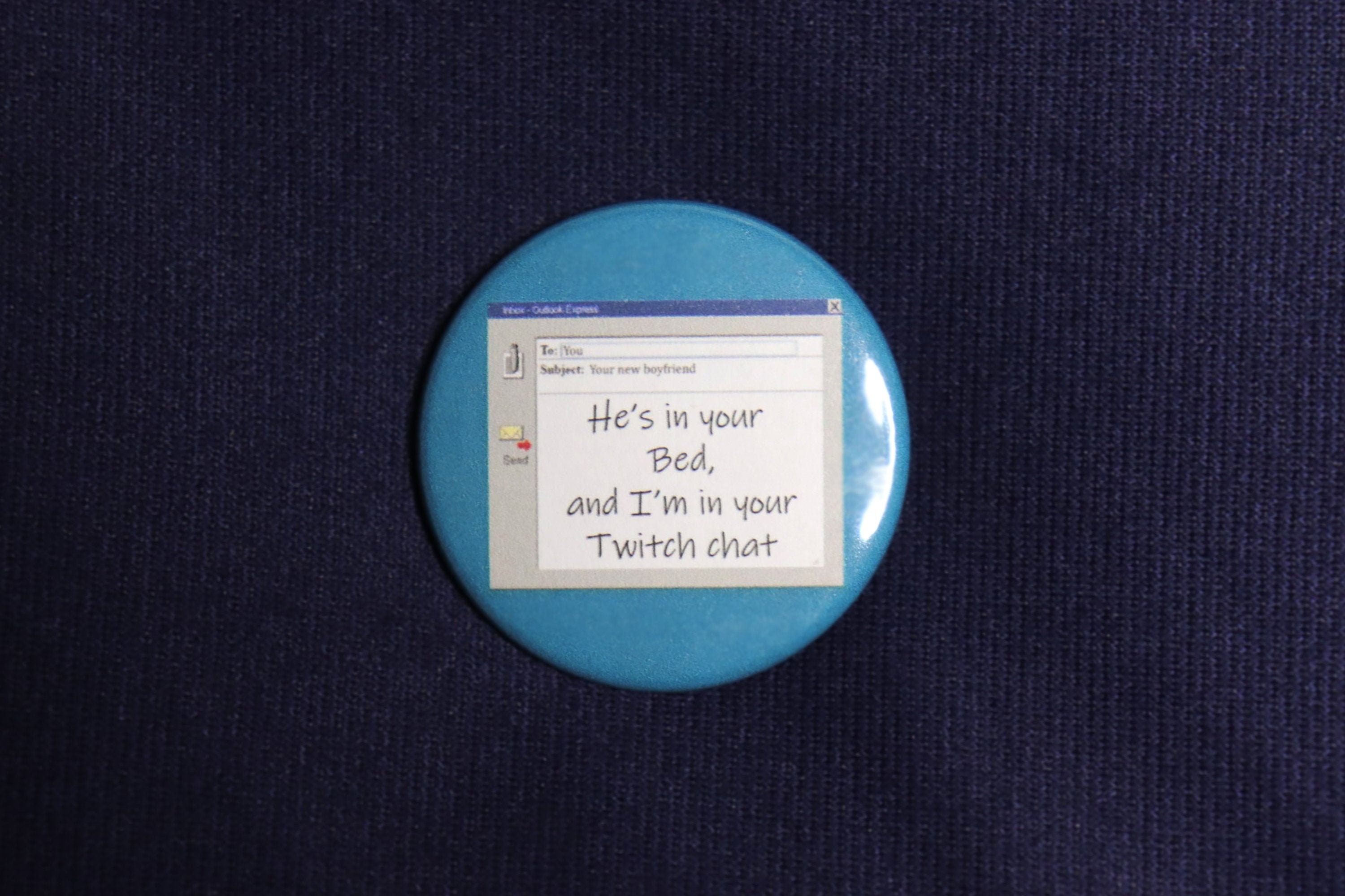 Your New Boyfriend Pin | Wilbur Soot Button