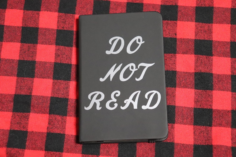 Ranboo 'Do Not Read' Book | Dream SMP Small Notebook 