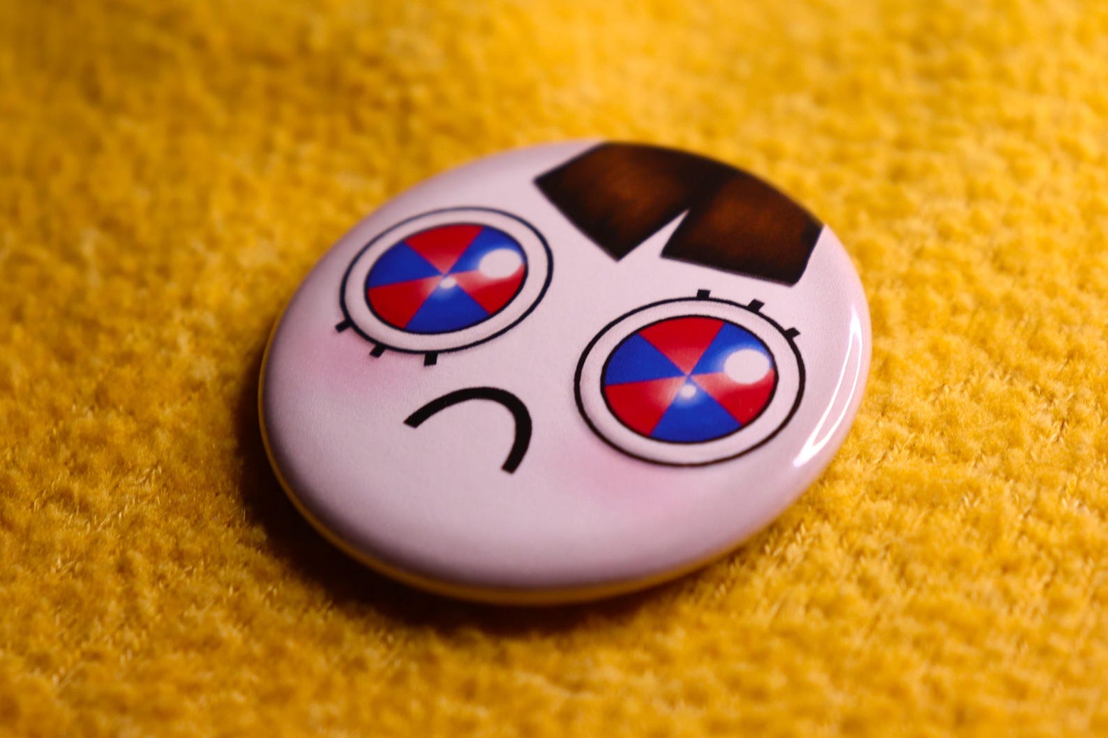 Pomni Sad Face Pin | the Amazing Digital Circus Button - Etsy
