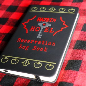 Hazbin Hotel Reservation Log Book Hazbin Hotel Journal Notebook image 3