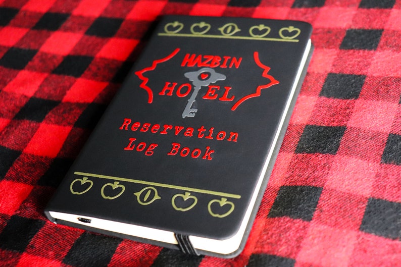 Hazbin Hotel Reservation Log Book Hazbin Hotel Journal Notebook image 3