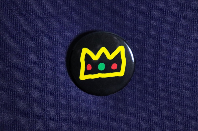 Ranboo's Crown Pin | MCYT Dream SMP Button 