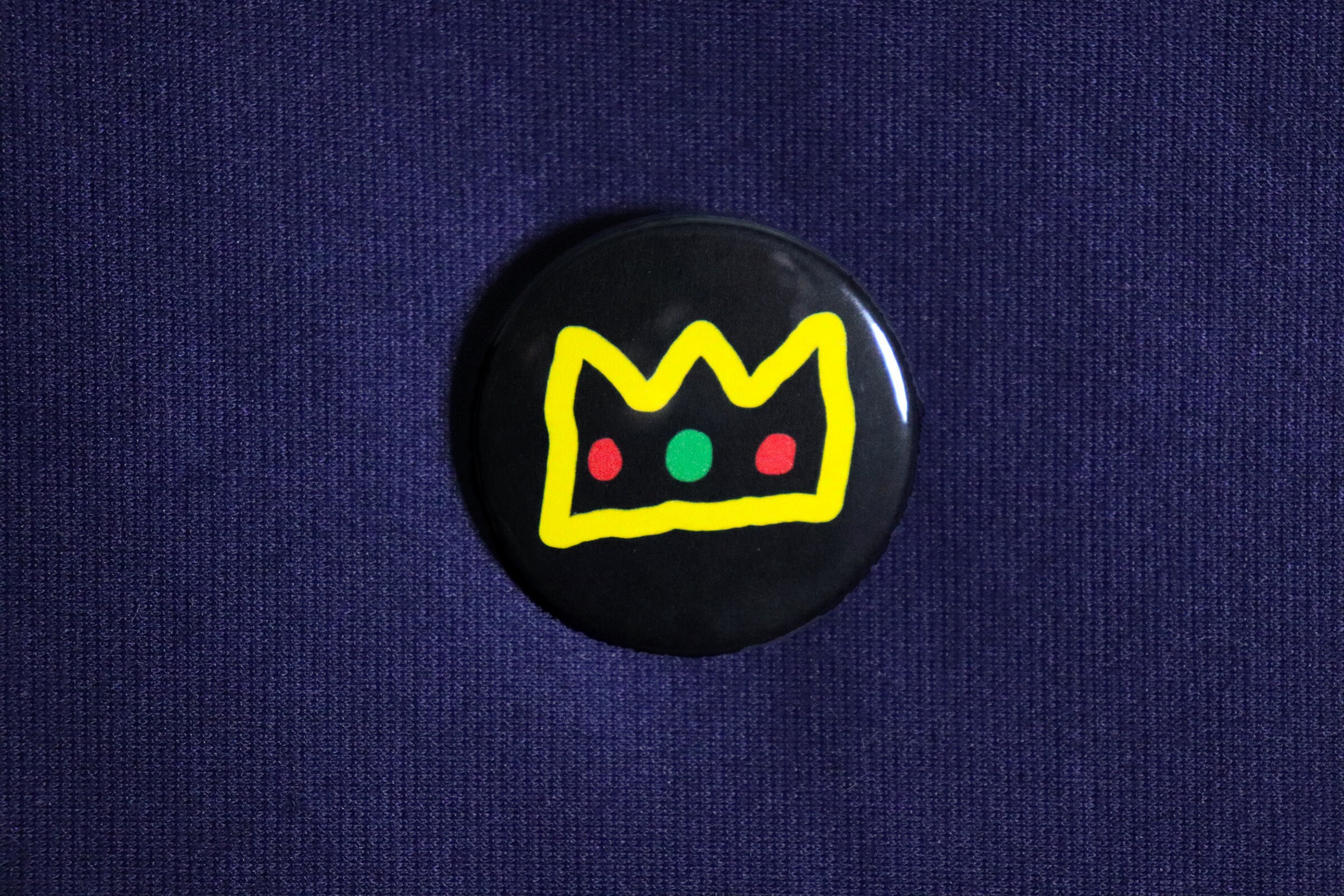 Ranboo's Crown Pin | MCYT Dream SMP Button