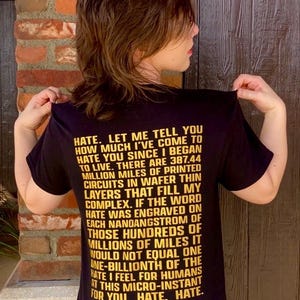 AM Monologue speech shirt | I have no mouth and I must scream inspired shirt