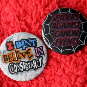 Hobie and Miles Inspired Pins | ATSV Themed Buttons
