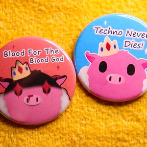 Technoblade Pin | MCYT Button