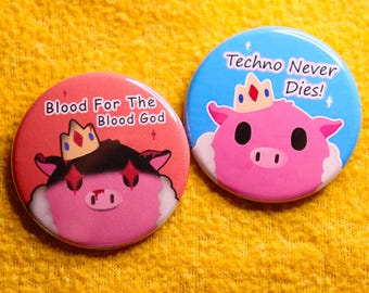 Technoblade Pin | MCYT Button