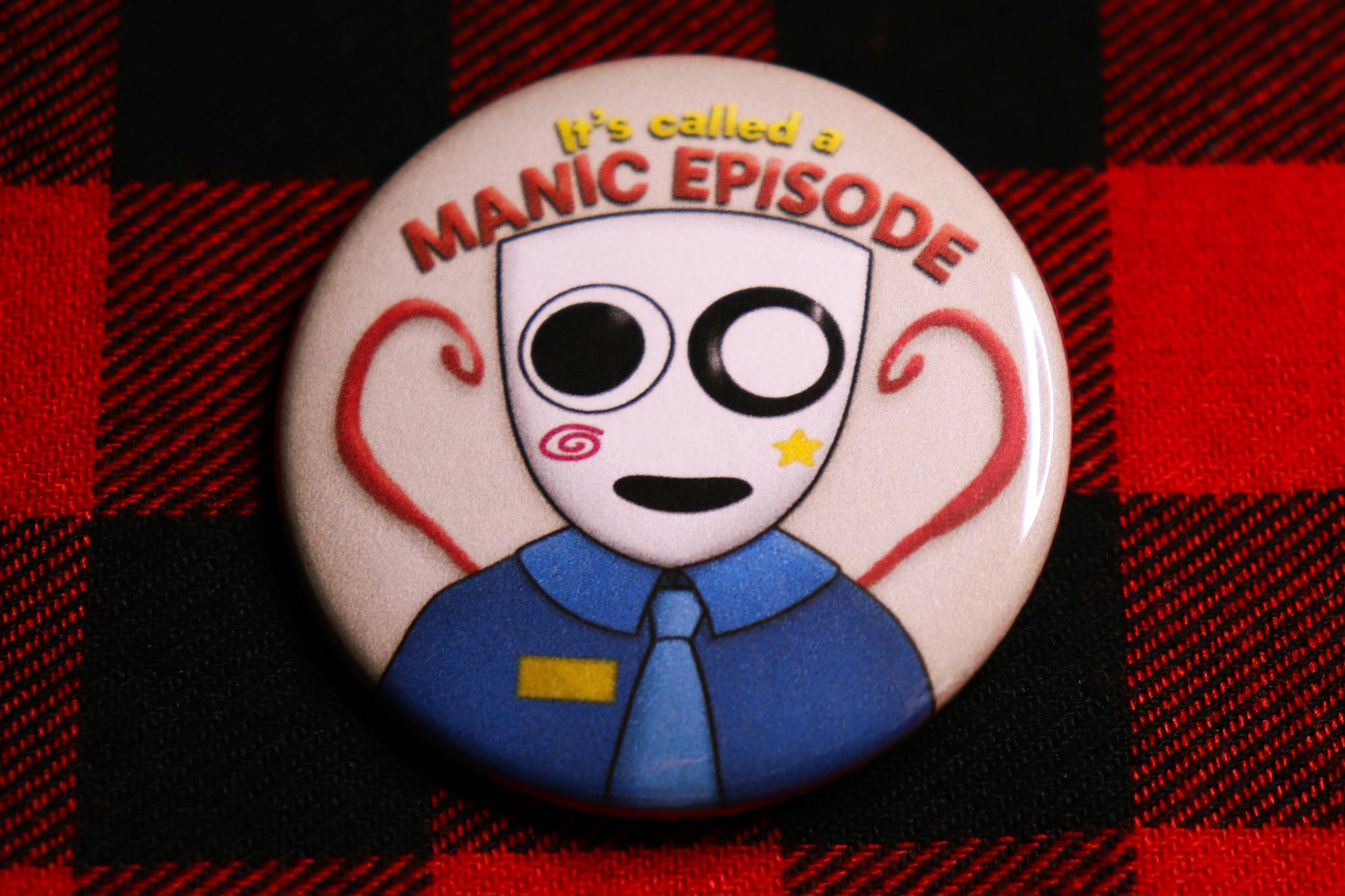 Digital Circus Inspired Pins: Spudsy's Manager & Gangle - Etsy