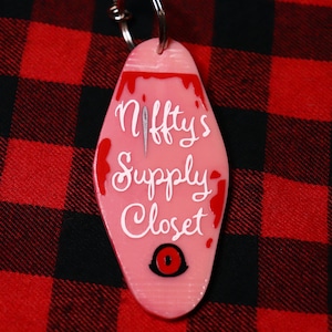 Niffty&#39;s Supply Closet Charm | Hazbin Hotel Keychain
