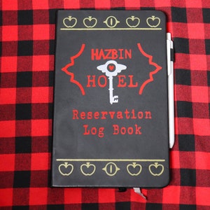 Hazbin Hotel Reservation Log Book Hazbin Hotel Journal Notebook image 4