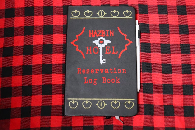 Hazbin Hotel Reservation Log Book Hazbin Hotel Journal Notebook image 4