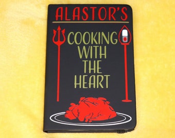 Alastor's Cooking With The Heart Notebook | Hazbin Hotel Inspired Small Journal