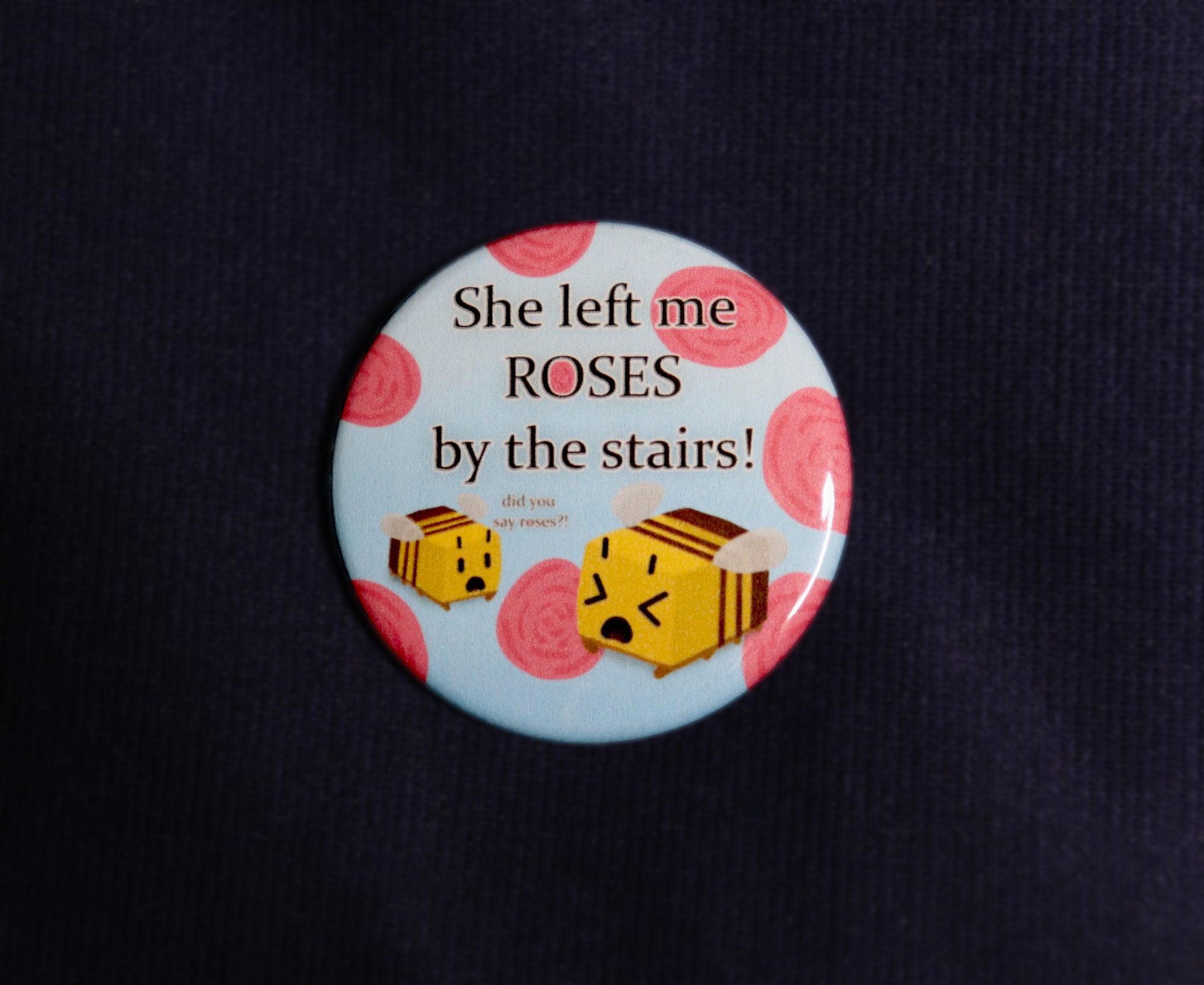 The she Left Me Roses by the Stairs Pin Wilbur Etsy Australia